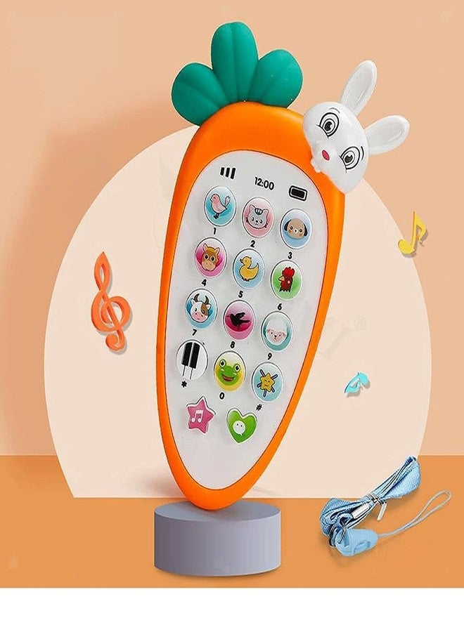Jack Royal Smart Phone Cordless Feature Mobile Phone Toys Mobile Phone for Kids Phone Small Phone Toy Musical Toys for Kids Smart Light Birthday Gifts for Boys & Girls Multi Color - Image 3